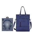 thumbnail image 3 of Combo Fuji tote bag para laptop 14in COOL CAPITAL y Cherry audífonos On Ear inalámbricos STF color azul, 3 of 5