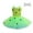 Green, variant on Odeerbi Kids Girls Halloween Tulle Skirt with Hairpin Set Dress Up Clothes Kids Fashion Cute Role Play Party Clothing Princess Dress Hairpin Set Orange