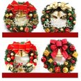 thumbnail image 4 of 2024 New Year Christmas Wreaths Door Hanging 30cm Large Christmas Wreath For Door Window Artificial Hanging Home Party Decor, 4 of 4