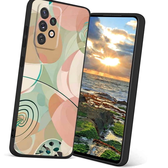 Abstract-Art-2 Phone Case, Degined for Samsung Galaxy A72 5G Case Men Women, Flexible Silicone Shockproof Case for Samsung Galaxy A72 5G