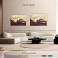 thumbnail image 4 of Elephant Stock Colorado Mountain Wall Art - Horizontal Canvas Wall Art - Living Room Wall Decor - Nature Canvas - Beige And Blue Decor - 51" x 34", 4 of 8