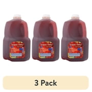 (3 pack) Tres Monjitas Tropic Twist Fruit Punch, 120 oz., Refirgerated, Plastic Bottle