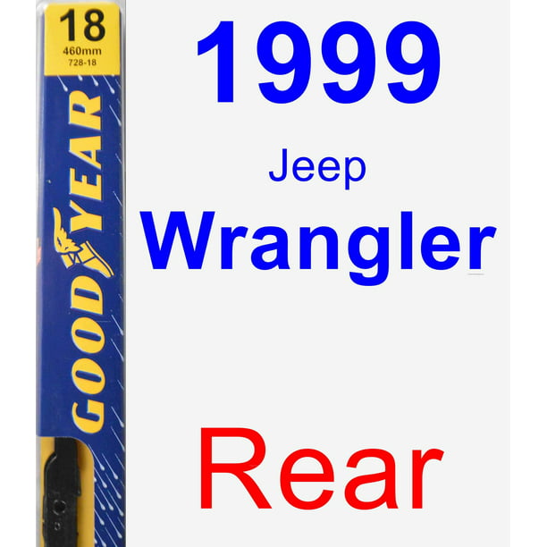 1999 Jeep Wrangler Rear Wiper Blade - Premium 