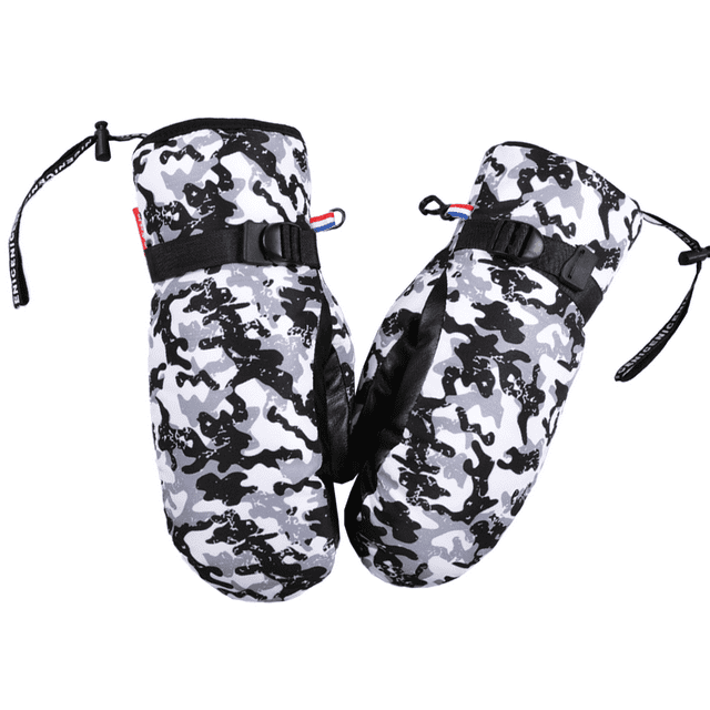 Thermal Gloves Cycling Wind and Cold Ski Halter Mittens