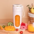 thumbnail image 1 of Licuadoras portátiles, exprimidores para batidos y exprimidor de frutas, recargables por USB con 4 cuchillas, licuadoras de mano para deportes, viajes y actividades al aire libre Akmoler, 1 of 9
