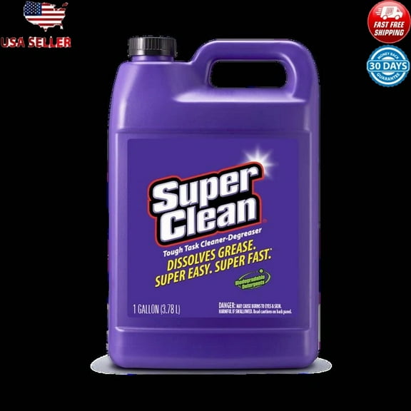 Tough Cleaner Degreaser 128Oz Industrial Biodegradable Multi Surface Cleaner New