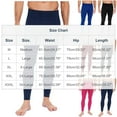 thumbnail image 3 of BUIGTTKLOP Mens Leggings High Waisted Yoga Pants Lightweight Quick Dry Stretchy Workout Running Gym 7/8leggings with Pockets, 3 of 6
