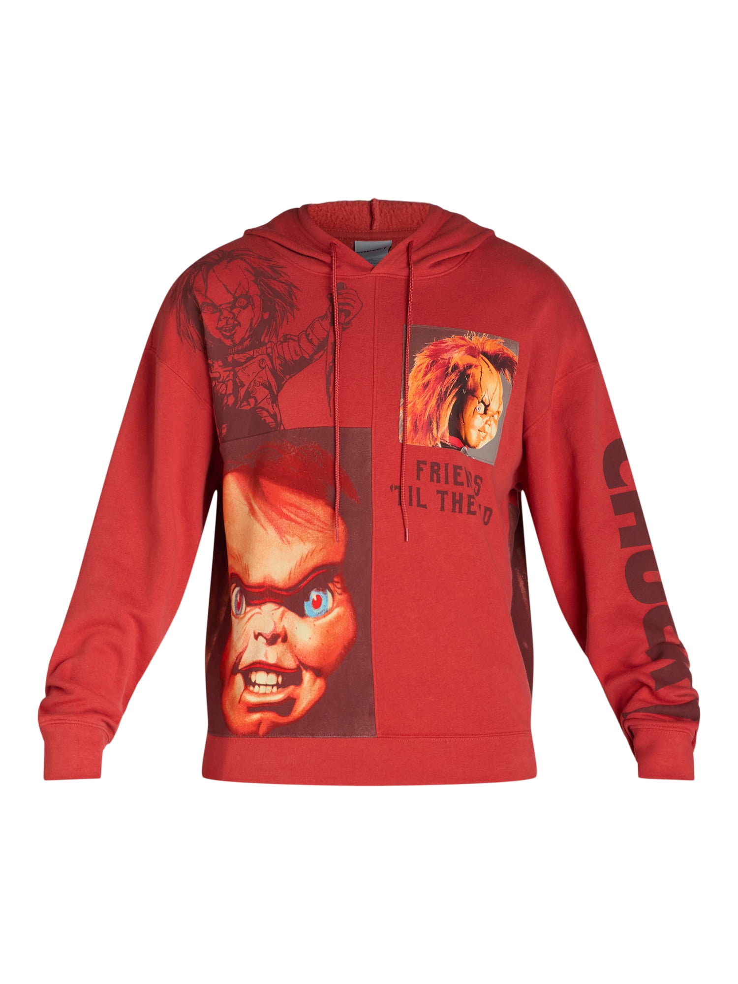 Chucky Men's and Big Men's Graphic Print Hoodie, Sizes XS