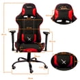thumbnail image 2 of Silla Gamer XZEAL XZ25 Ergonomica Reclinable Reposabrazos 4D Rojo XZSXZ25R Stylos XZSXZ25R, 2 of 5