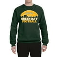 thumbnail image 2 of Wild Bobby Green Bay GB American Football City Skyline Iconic City | Trendy Streetwear Fantasy Fan Unisex Crewneck Sweatshirt, 2 of 6