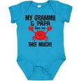 thumbnail image 3 of Inktastic Grammy and Papa Love Me Boys or Girls Baby Bodysuit, 3 of 5