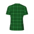 thumbnail image 6 of T Shirt For Men Irish St Patricks Day Sports T-Shirt Summer Green Plaid Awesome Fashion Tee Shirt Fo, 6 of 7
