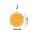 thumbnail image 3 of Uuiauoio Men Women Interesting Mini Simulated Food Fruit Keychain Key-ring Pendant,Adorable Fruit Keychain for Backpacks,Keys, Purse, and Bag Accessories, 3 of 7