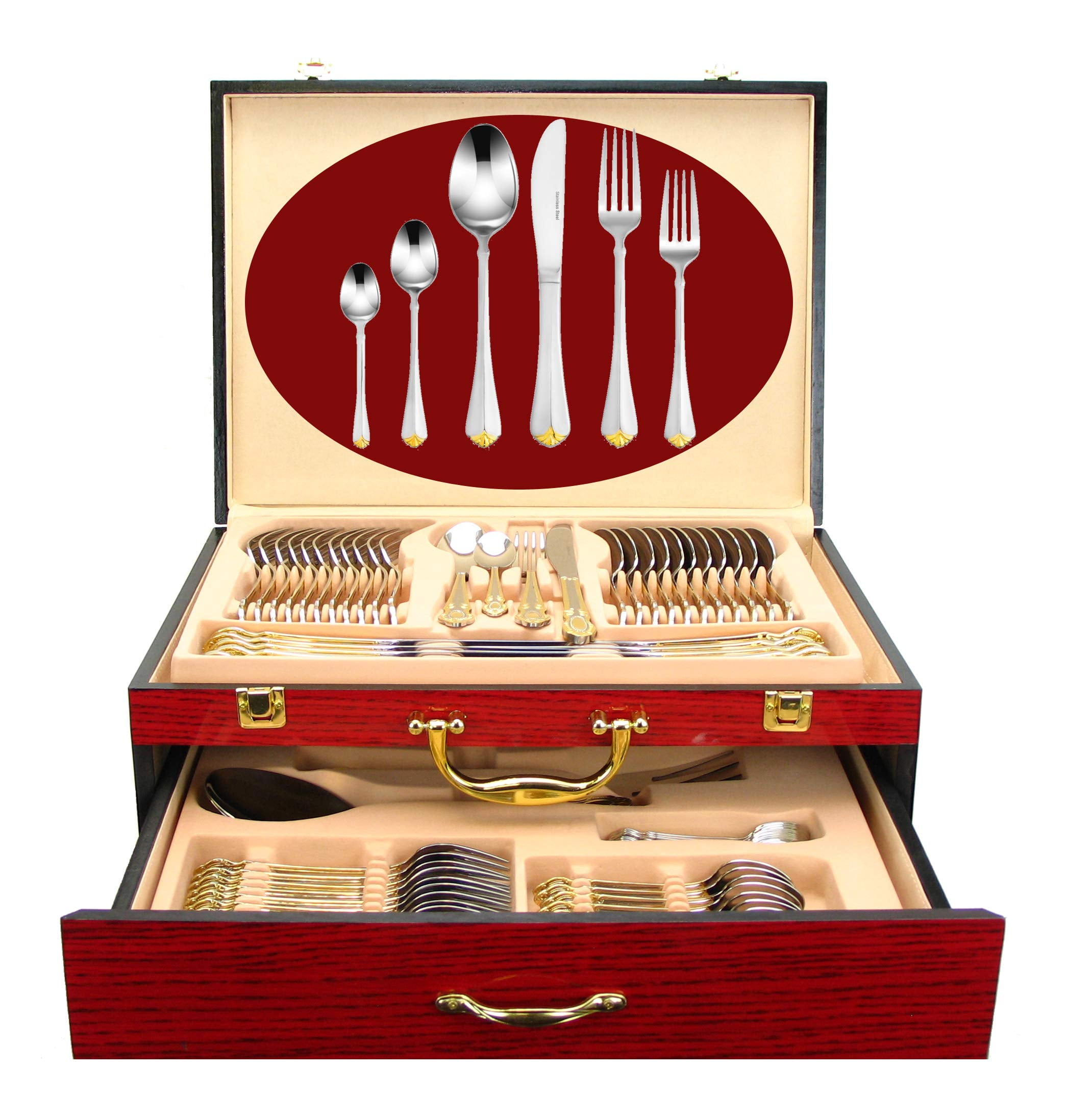 Kaya Flatware: Premium 18/10 Stainless Steel Flatware Set - Luxus Heim