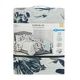 thumbnail image 3 of Mainstays 5-Piece Blue Floral Comforter Set, Full/Queen, 3 of 12