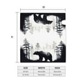 thumbnail image 6 of PHELIKA Woods Forests Bear 03 Mailbox Covers Magnetic Mailbox Wraps Post Letter Box Cover Mailwrap Garden Home Decor Standard Size 21"H x 18"W, 6 of 8