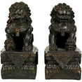 thumbnail image 2 of Oriental Furniture Foo Dog Statues - Set of 2, 2 of 5
