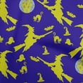 thumbnail image 1 of oneOone Cotton Poplin Lime Fabric Halloween Fabric For Sewing Printed Craft Fabric By The Yard 42 Inch Wide, 1 of 4