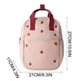 thumbnail image 2 of JWZZYD Lightweight Mini Backpack, Color Block Mini Drawstring Kiddo Backpack, Casual Daypack With Side Pockets, Small Waterproof Nylon School Bag For Outdoor Picnic Travel(E, 1 Pack), 2 of 6