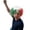B, variant on Patriotic Fan Wig with National Flag Headband â Curly Afro Hair for Sports Events, World Cup, Carnival & â One Size Fits Most Adults (14 Country Options)