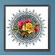 thumbnail image 1 of 5D bricolaje taladro redondo completo diamante pintura Mandala ramo decoración del hogar arte FLhrweasw Nuevo, 1 of 9