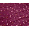thumbnail image 4 of oneOone Polyester Lycra Fabric Leaves & Flower Floral Printed Fabric 1 Yard 56 Inch Wide, 4 of 4