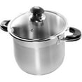 10 Qt Stock Pot 18/10 Stainless Steel Super Double Capsulated Bottom w