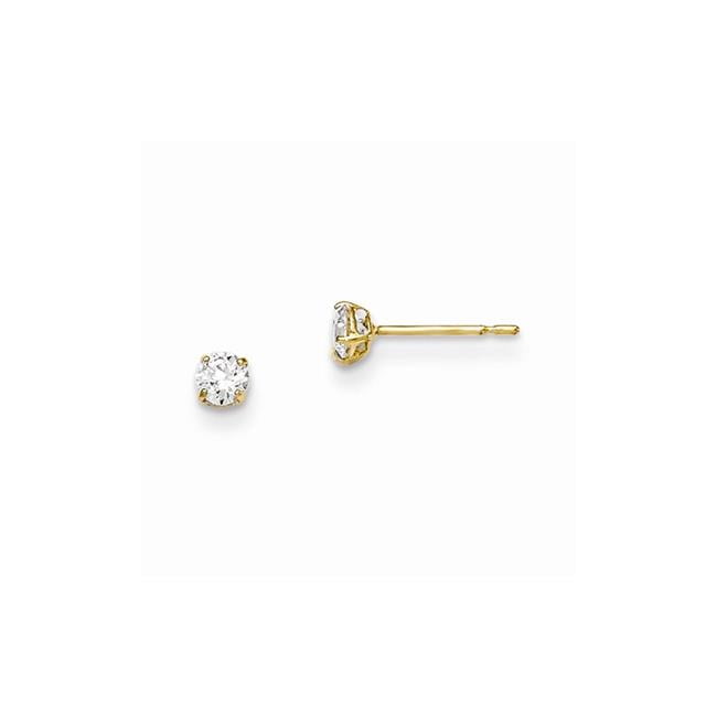 Mia Diamonds 14k Yellow Gold Madi K Endless Hoop Earrings