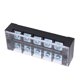 thumbnail image 1 of Tira de Terminales de 2 uds 45A 600V TB Tipo Fijo PC Latón Hogar Tornillo Bloque de Terminales Duradero Fácil Cableado para Sistemas de Distribución, 1 of 8