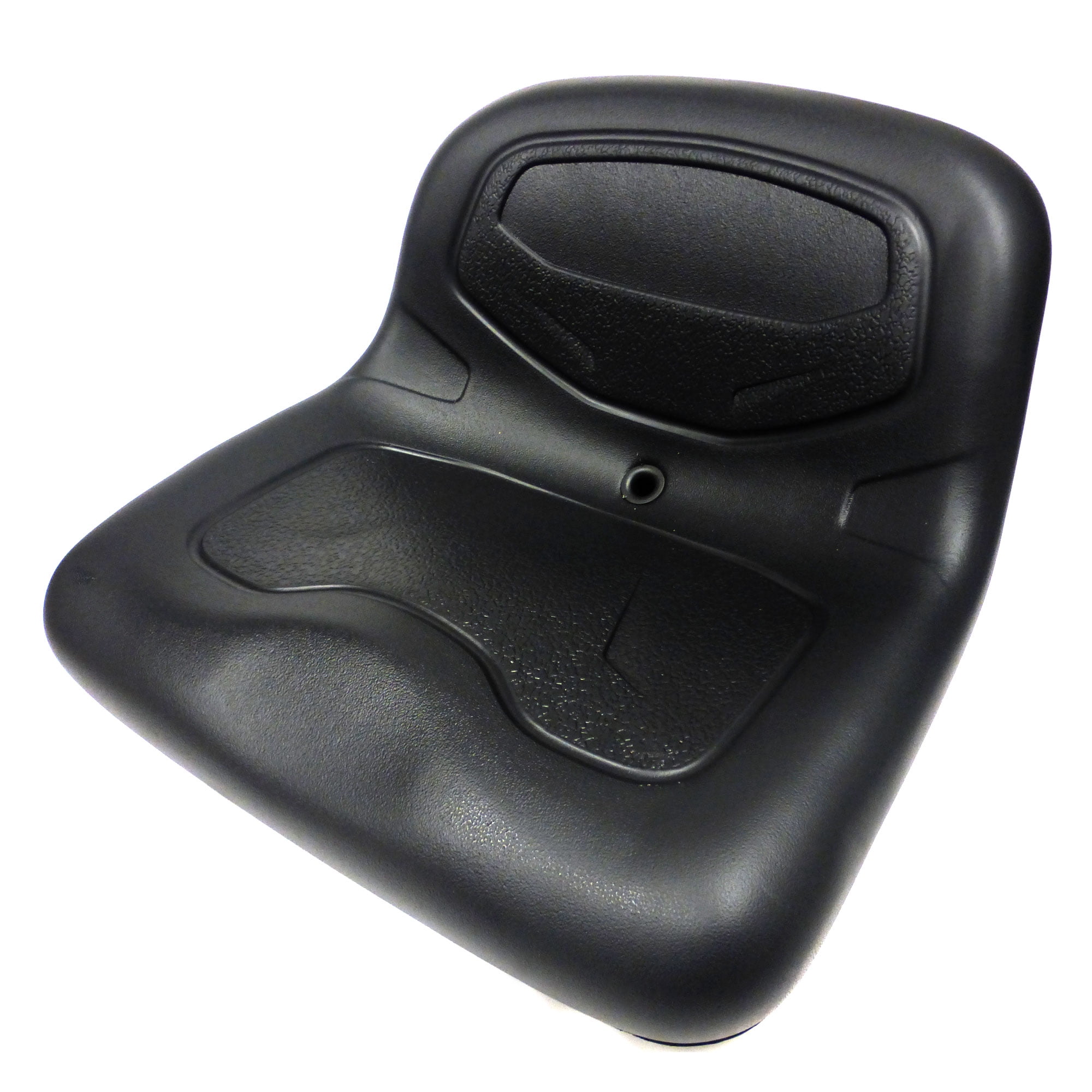 7600194YP Snapper Riding Mower Seat 12" Black plastic + 4 mounting