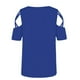 thumbnail image 3 of Pntutb Camiseta de manga corta con estampado de color liso y cuello redondo para mujer Pntutb Pntutb-9342, 3 of 4