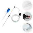 thumbnail image 1 of OULII 1 Set of Water Siphon for Fish Tank Daily Maintenance Plastic Silver, 1 of 8
