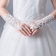 thumbnail image 2 of ER Vestido de novia de encaje de diamantes para niños guantes de vestido de dama de honor f brillar Electrónica, 2 of 5