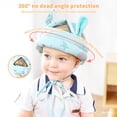 thumbnail image 3 of Casco De Seguridad Para Bebés , Sombrero De Protección Para La Cabeza , Almohadilla Anticaída Para Niños Pequeños , Para Aprender A Caminar , Gorra Ajustable, 3 of 4