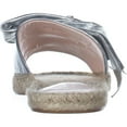 thumbnail image 5 of Womens Avec Les Filles Gemma Slide Bow Sandals, Silver Metallic, 5 of 6