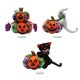 thumbnail image 3 of Muñeco de peluche de Halloween, suministros para fiestas de Halloween, adornos de decoración, fantasma, 3 of 5