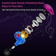 thumbnail image 4 of KZ ZST Colorful Hybrid Banlance Armature with Dynamic in-Ear Earphone 1BA+1DD HiFi Headset KZ in Ear Monitors Headphones Wired Earbuds IEM Earphones Gaming Earbuds (Colorful No MIC), 4 of 15