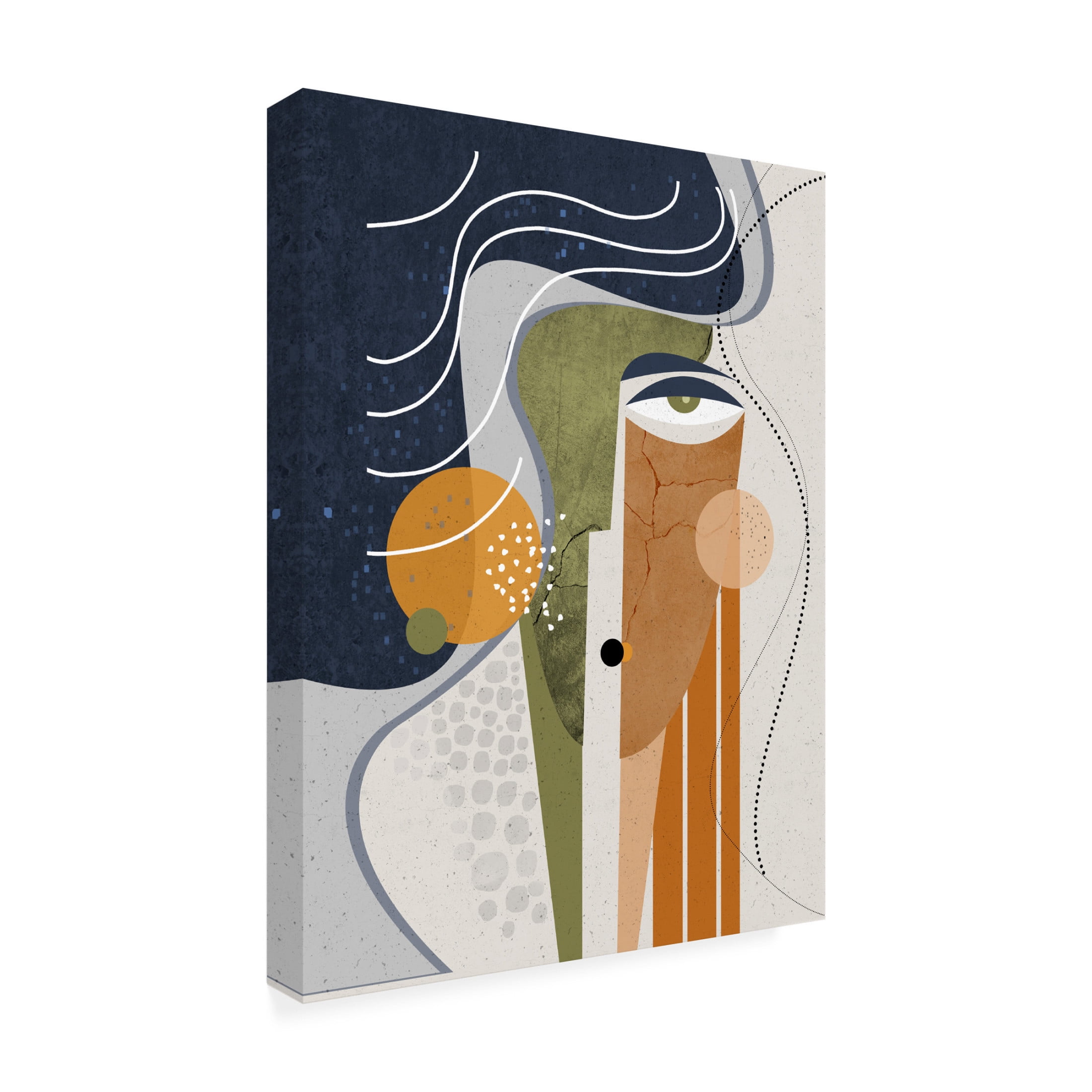 Canvas Wall Art - Ishita Banerjee 'Aura' Wall Art for Living Room, Bedroom, or Office Décor by Trademark Fine Art - 24 x 32 Inches