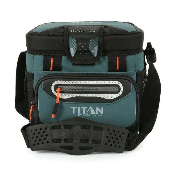 Cooler Titan por Arctic Zone, enfriador blando sin cremallera para 9 latas, con HardBody