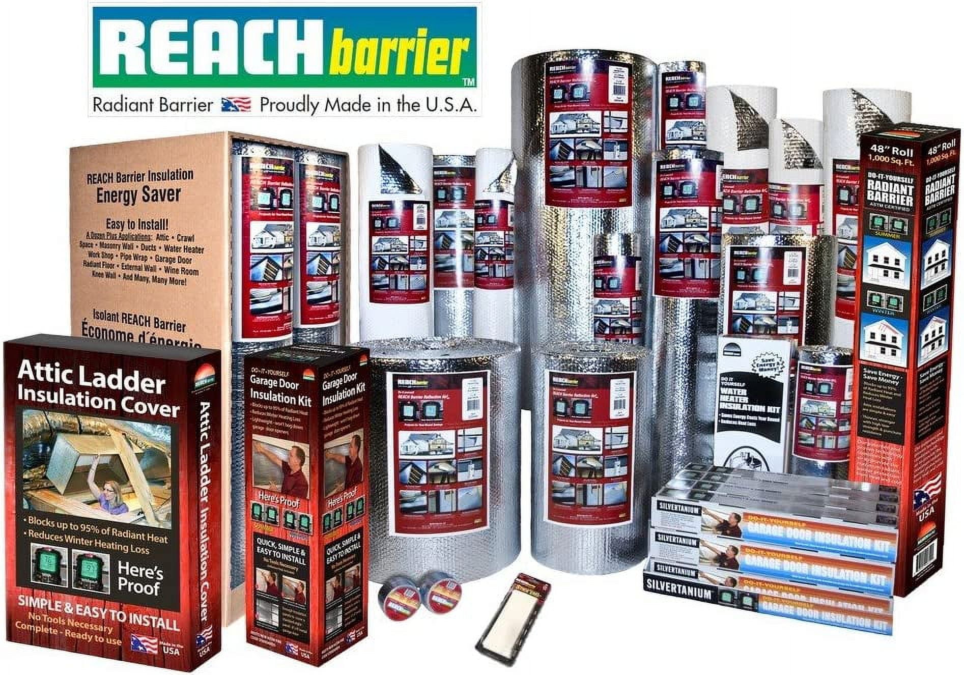 Reach Barrier 3009 Reflective Air Garage Door Insulation Kit