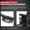 thumbnail image 2 of ELITEWILL Adjustable Transmission Crossmember with Black Powder Coating Fit for 1963-1987 C10 / C20 / Blazer / Suburban Adjustable Center Tab Compatible with All GM Truck Automatic Transmissions, 2 of 4