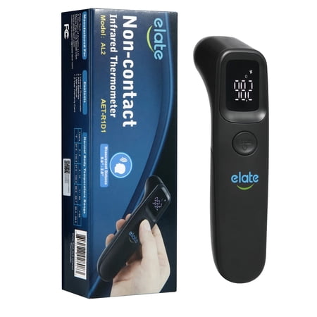 Elate Non-Contact Forehead Thermometer for Adults and Kids, No-Touch Digital Baby Thermometer for Infants/Newborns, Medical Grade, Eligible, Temporal Thermometer for Fever