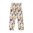 thumbnail image 5 of Goofa Tulips Flowers Printed Soft Pajama Pants for Men, Wide Leg Comfy Casual Lounge Yoga Pants-X-Large, 5 of 9