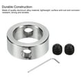 thumbnail image 5 of Uxcell 10 Pack Set Screw Collars 10mm Bore Stainless Steel Shaft Collar 15mm OD 6mm Width, 5 of 5