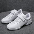 thumbnail image 2 of YOURDIARY Cheer Shoes for Youth Girls, White Varsity Cheerleading Shoes for Youth, Breathable and Lightweight Dance Athletic Flats, 2 of 8