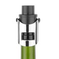 thumbnail image 5 of Slatcetga Stainless Steel Champagne Stopper Bottle Plug Sealer Push-type Inflatable Wine Plug (Black), 5 of 8