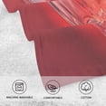 thumbnail image 4 of Cotton Towel Two-Piece 16x28 Inch One Sizex2 Face Towel Set Towel Set Cotton Hand Bath Towel Bathroom Beach Red Transparent Beautiful Love, 4 of 8