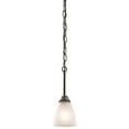 thumbnail image 1 of Kichler 43640OZ Jolie 1 Light Mini Pendant, Olde Bronze, 1 of 1