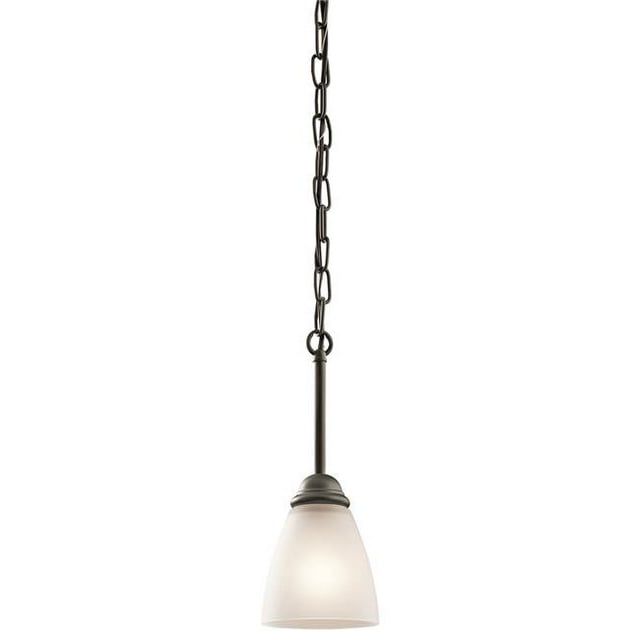 Kichler 43640OZ Jolie 1 Light Mini Pendant, Olde Bronze