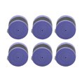 thumbnail image 4 of Tennis Racket Grip Tape, Wear Resistant Badminton Racket Overgrip 6Pcs PU Frosted  For Sports Lover Black,White,Red,Yellow,Purple,Blue, 4 of 8